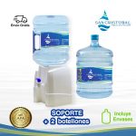 Soporte + 2 Botellones