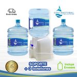 Soporte + 3 Botellones