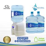 Soporte + 3 Botellones